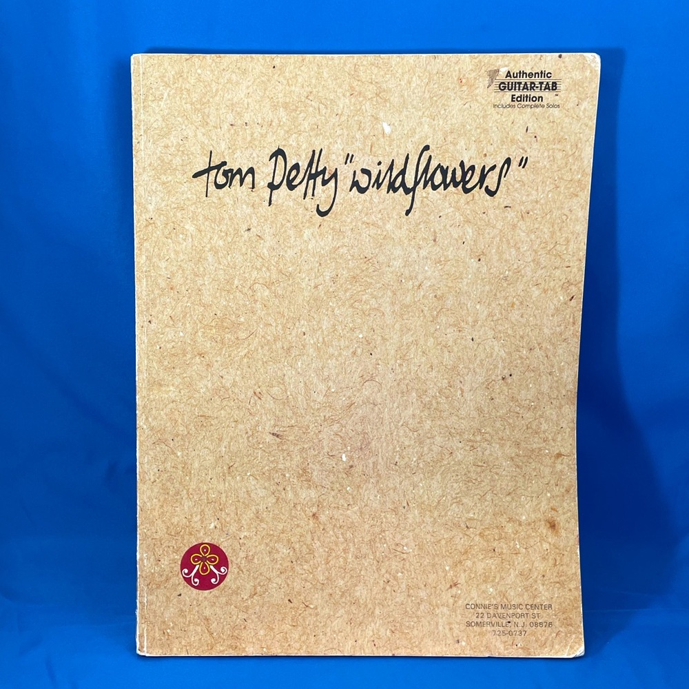 VTG 90s Tom Perry & the Heartbreakers ‘Wildflowers’ guitar music book